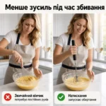 Напівавтоматичний ручний вінчик для яєць — Проблема та рішення