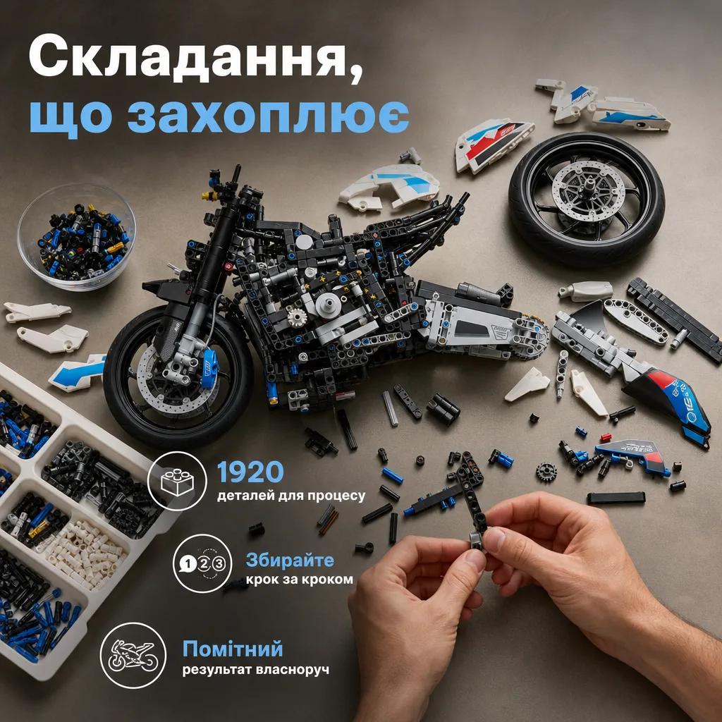 Конструктор мотоцикла BMW M 1000 RR — зображення 2
